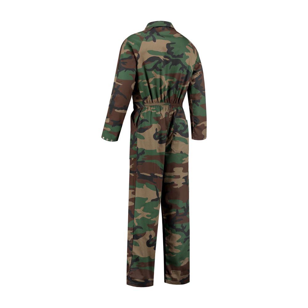 OVPKC6535 Camouflage Kinderoverall Polyester / Baumwolle