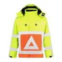 VKPORWS100 Warnschutzjacke für Verkehrslotsen