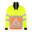 VKZSRWS100 Warnschutz Sweatshirt für Verkehrslotsen