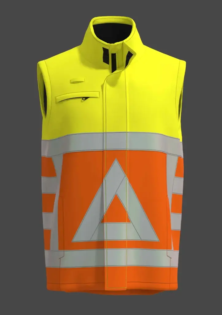 BWVKR100 Bodywarmer für Verkehrslotsen
