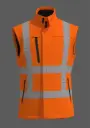 BWRWS100 Warnschutz Softshell Bodywarmer
