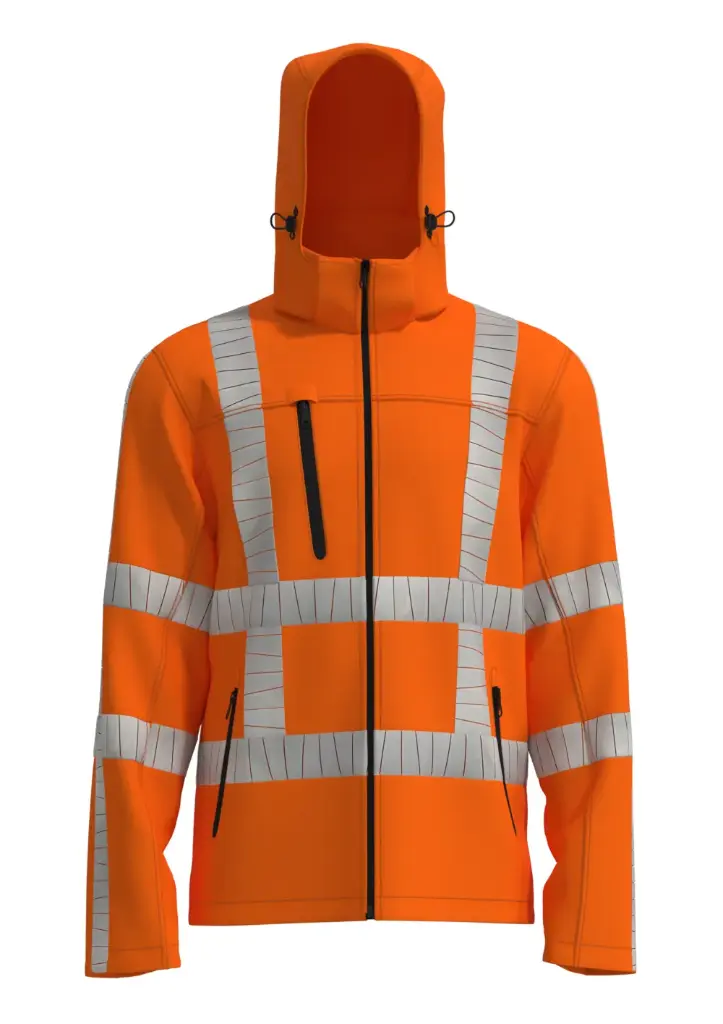 SSGRWS100 Warnschutz Sofshelljacke