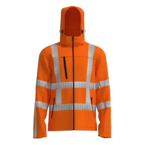 SSGRWS100 Warnschutz Sofshelljacke