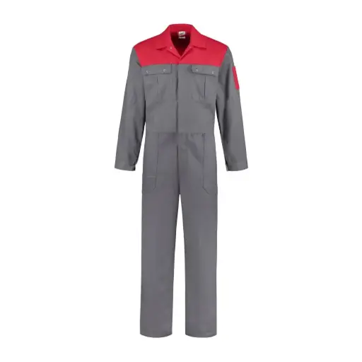 OVK2KL Overall 100% Baumwolle, zweifarbig