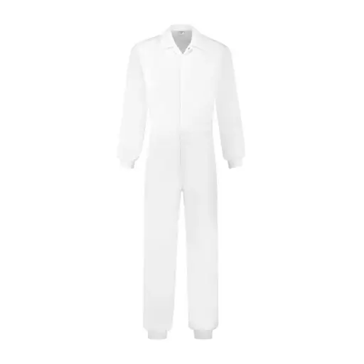 FKOVM6535 Hygiene Overall Polyester / Baumwolle mit Strickbündchen